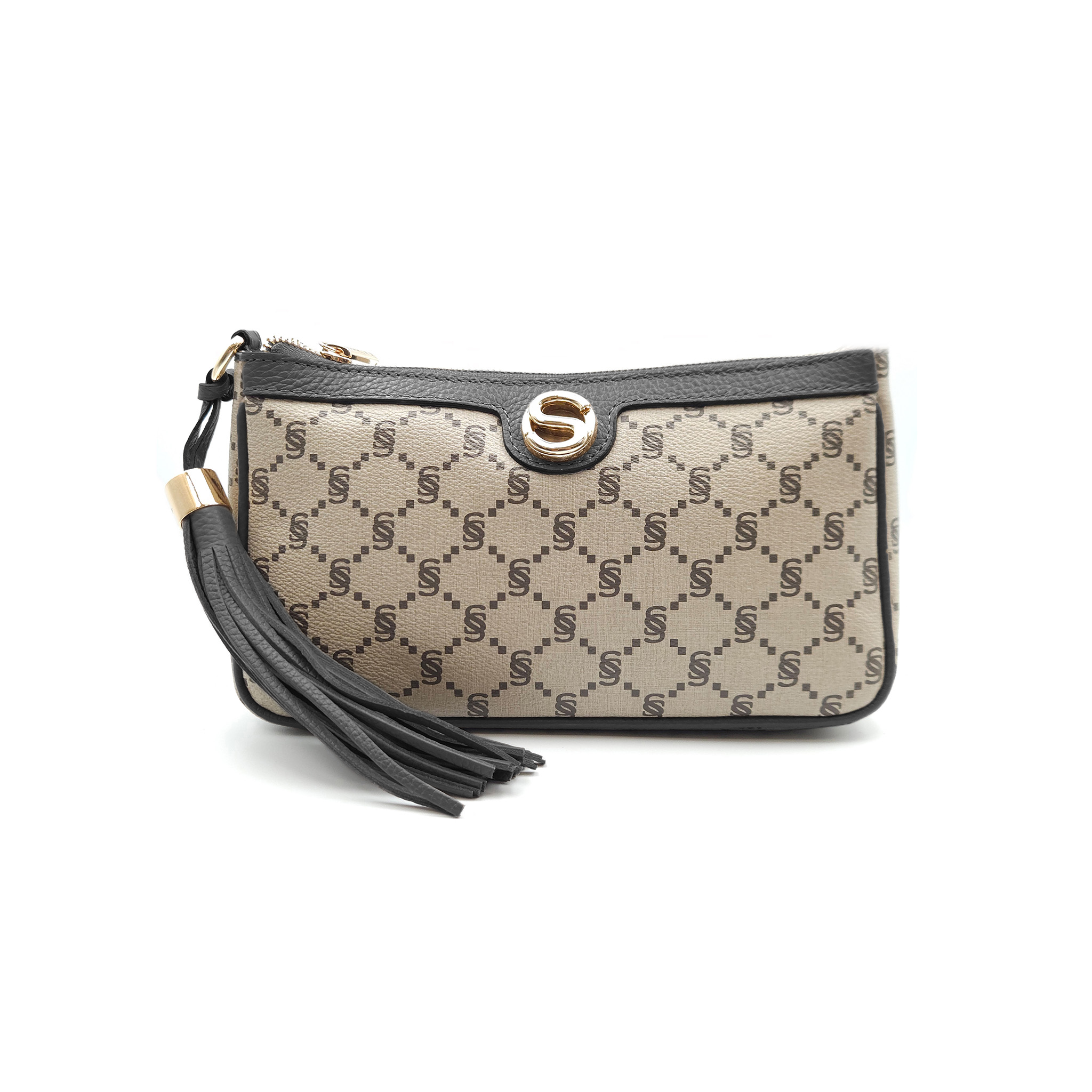Pochette monogram con nappina e tracolla - 2020