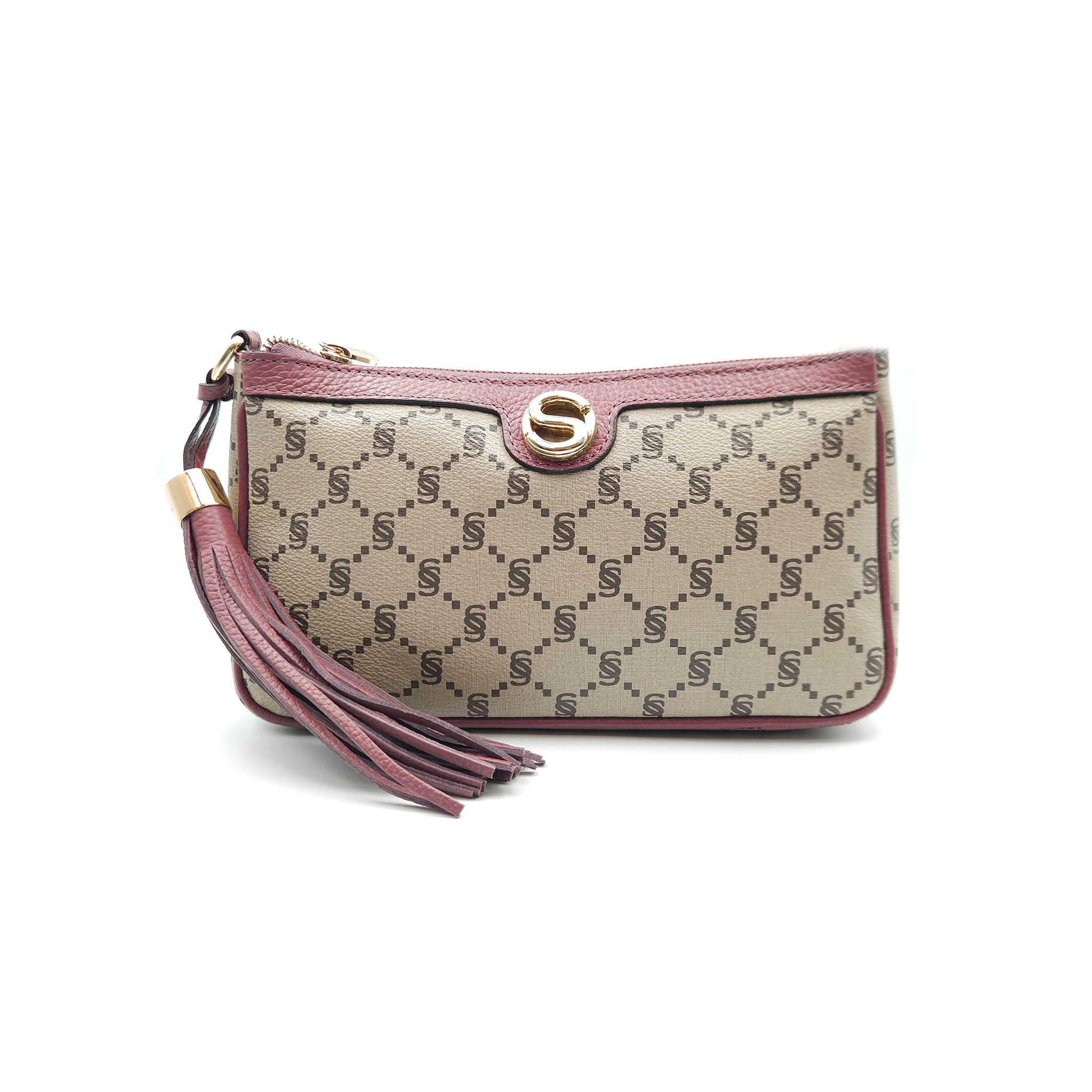 Pochette monogram con nappina e tracolla - 2020