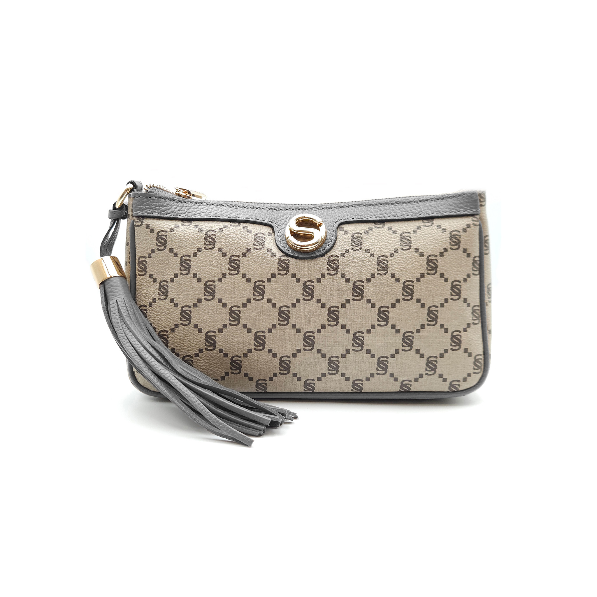 Pochette monogram con nappina e tracolla - 2020