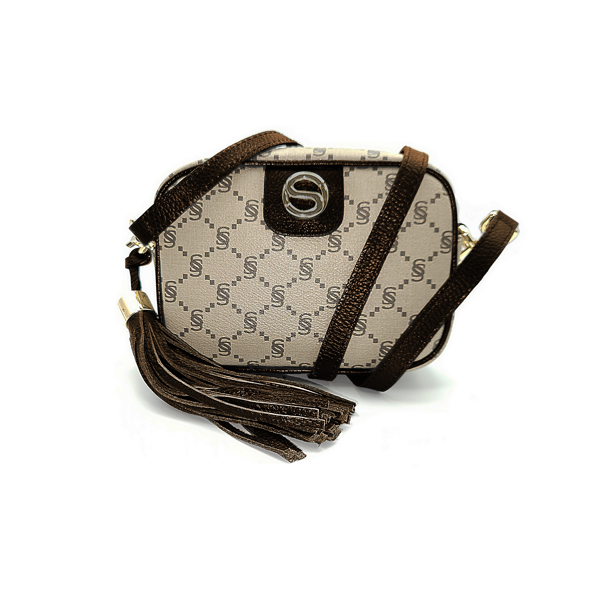 Mini camera bag "I Santi" con nappina - 2022