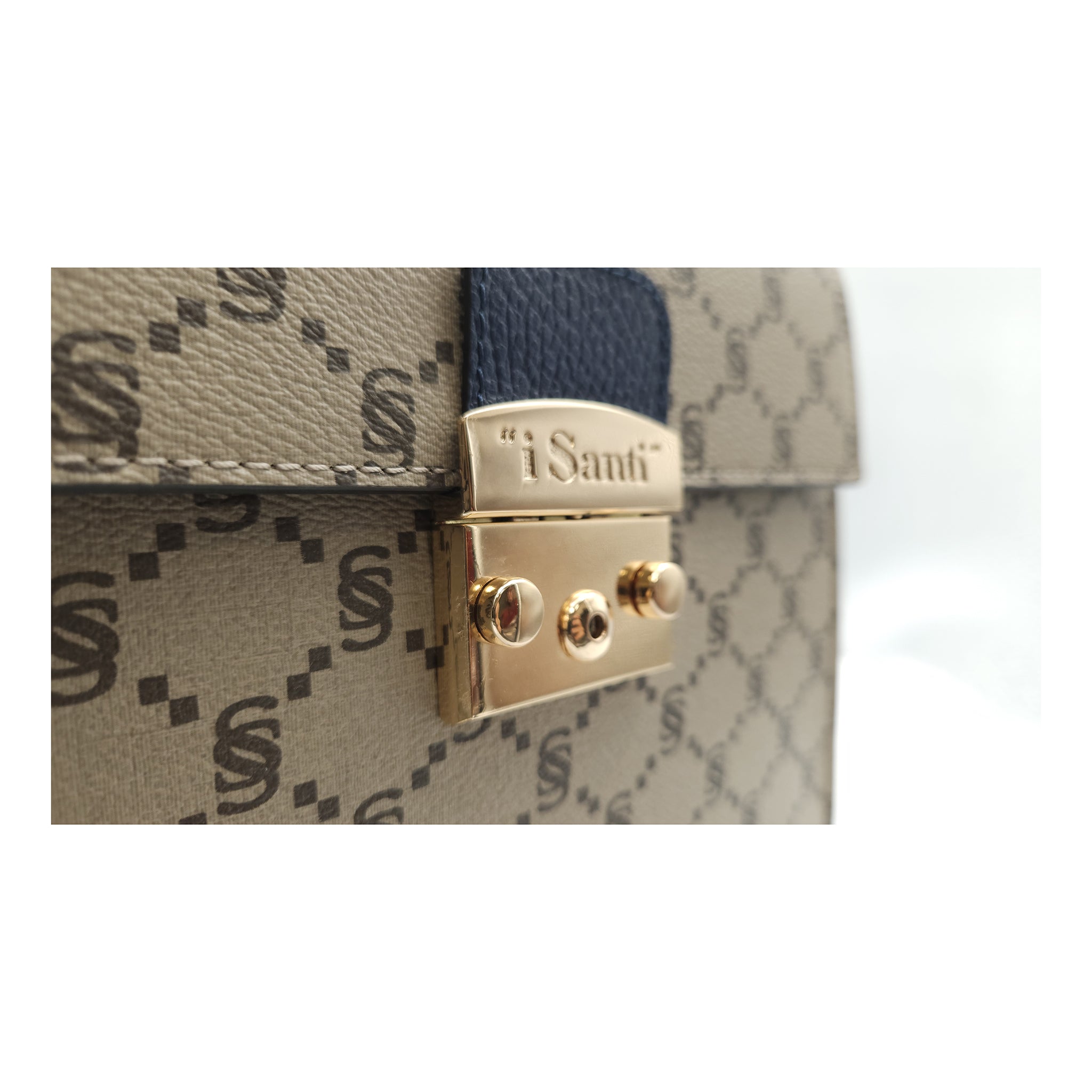 Borsa “i Santi” mini satchel Monogram - 2048