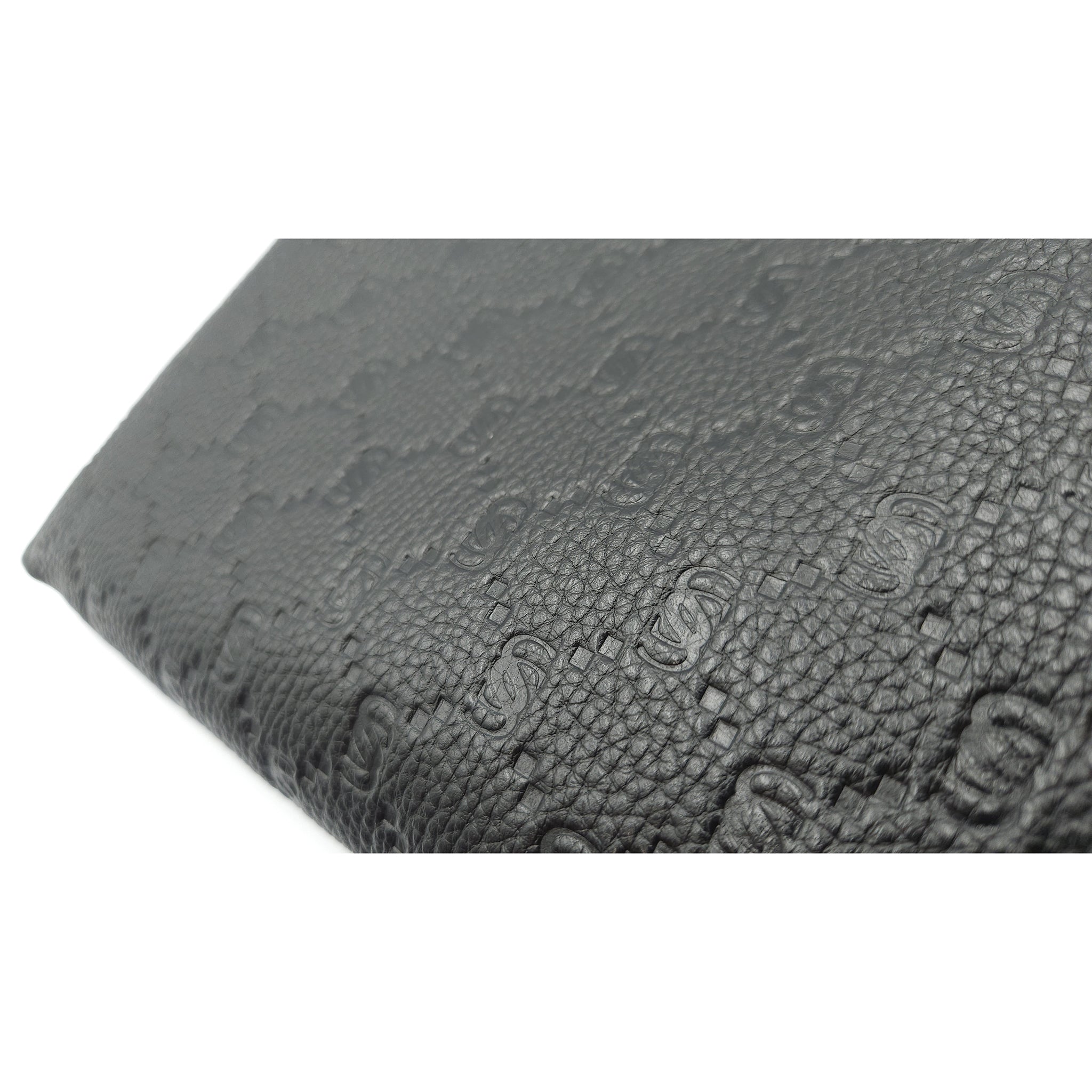 Mini pochette in vera pelle con monogram inciso "i Santi"- 2060