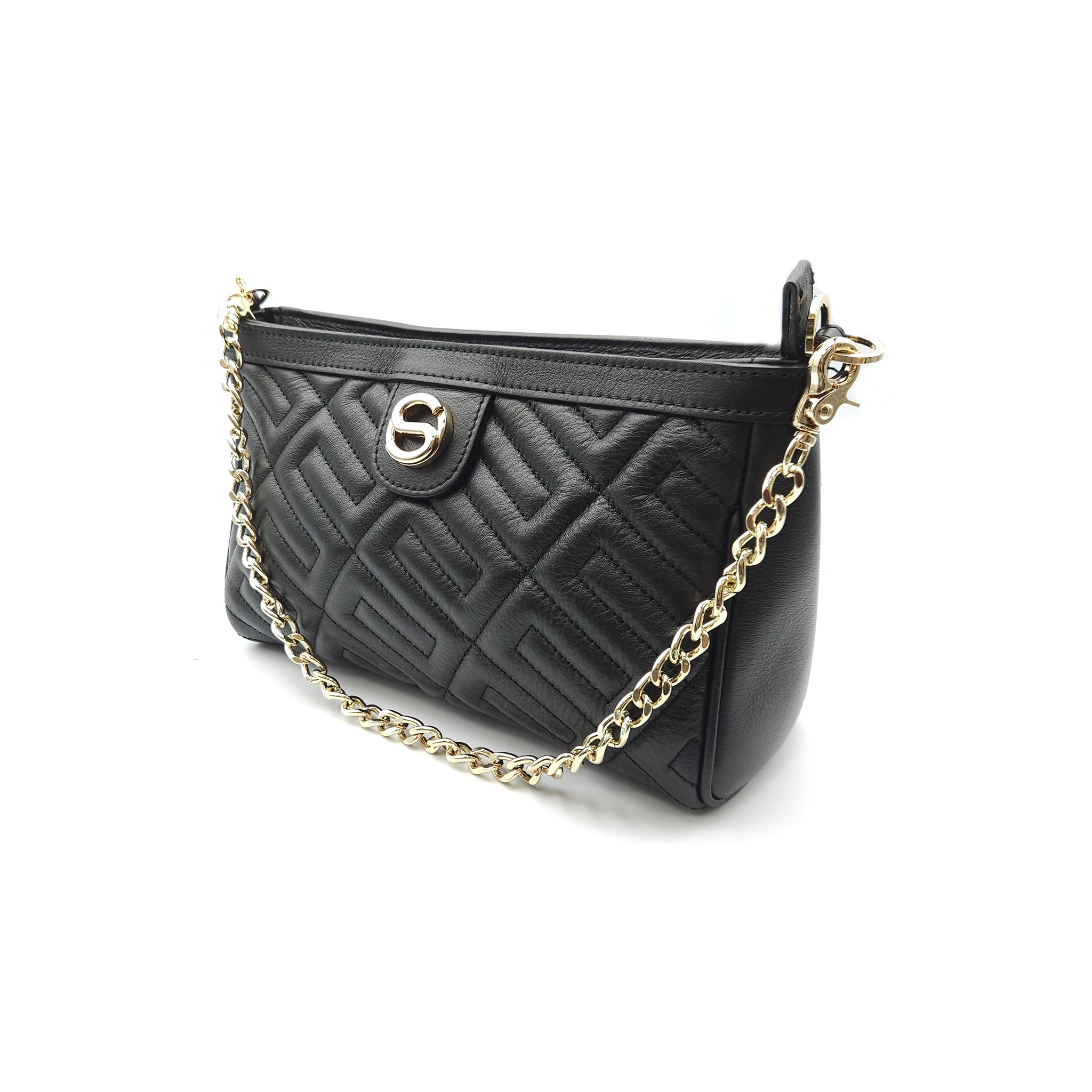 Shoulder bag in pelle trapuntata - 2025