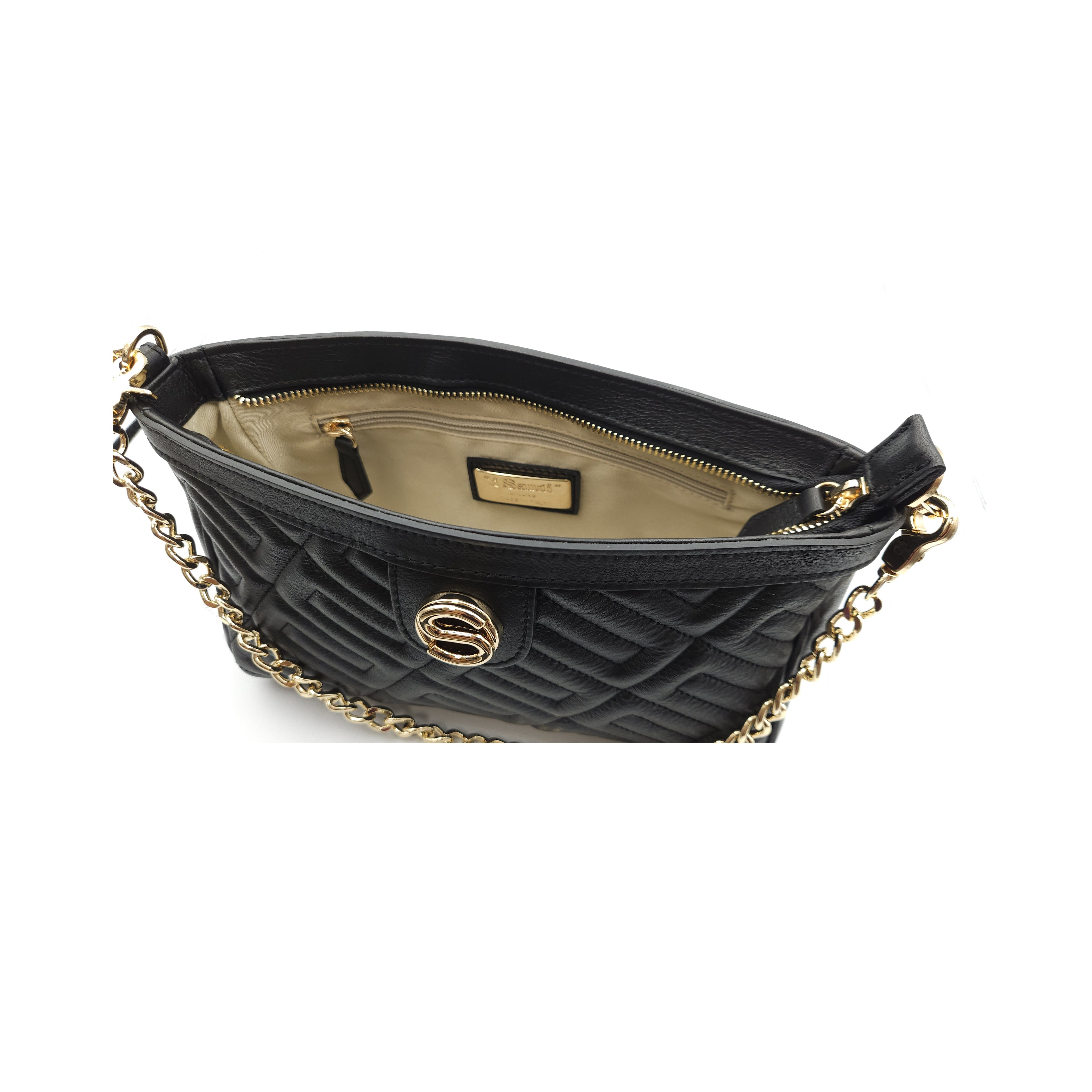 Mini crossbody trapuntata "I Santi" - 2024