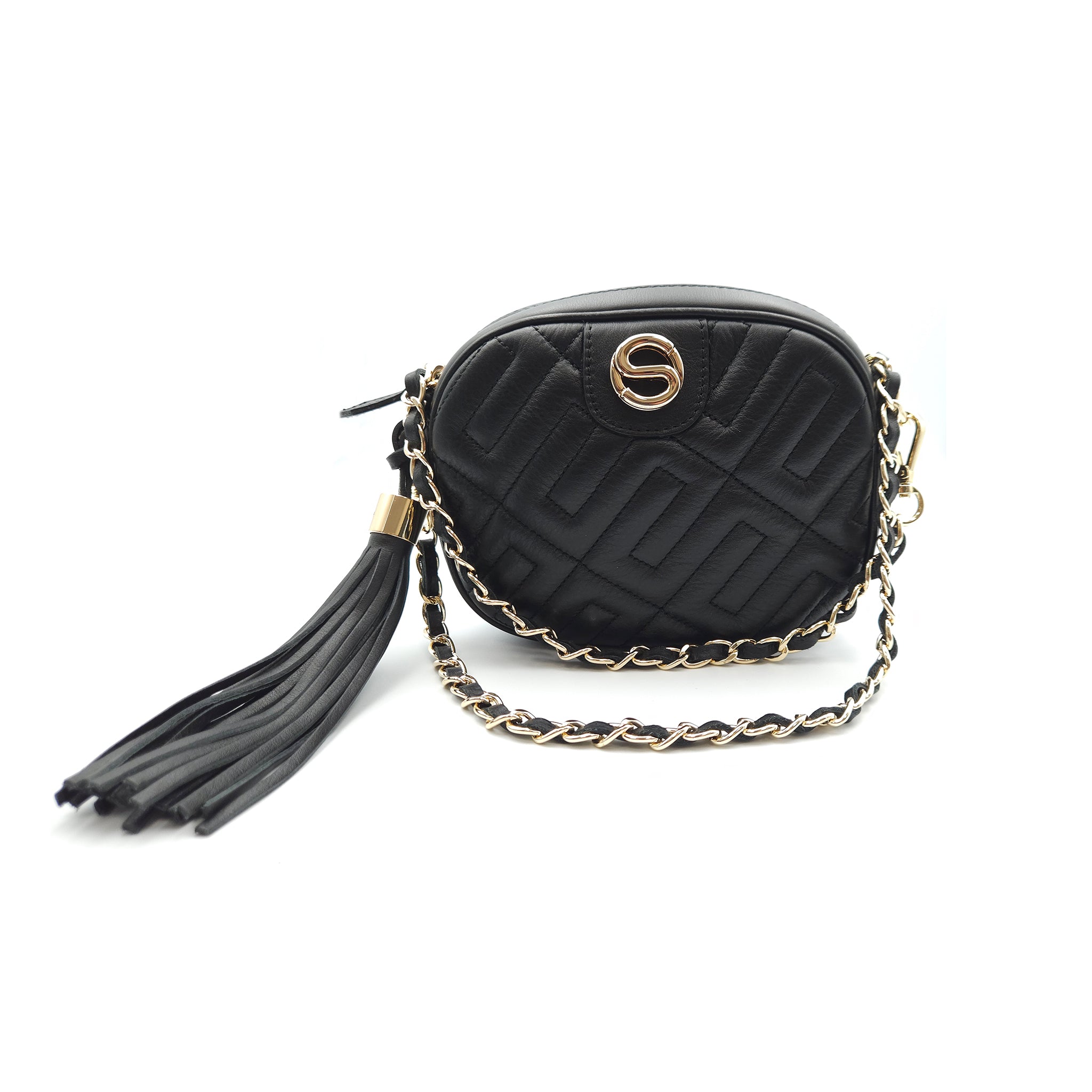 Mini crossbody trapuntata "I Santi" - 2024