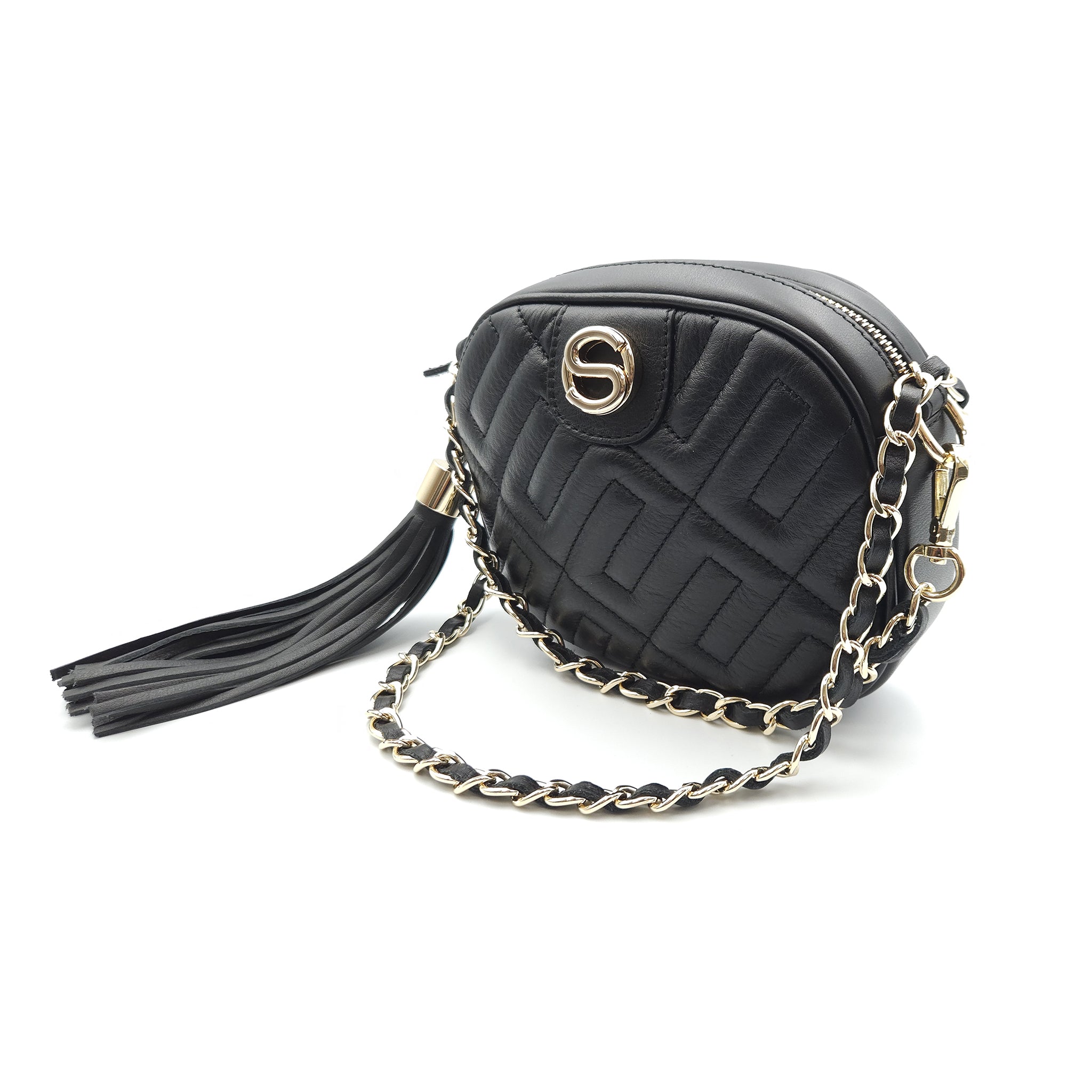 Mini crossbody trapuntata "I Santi" - 2024