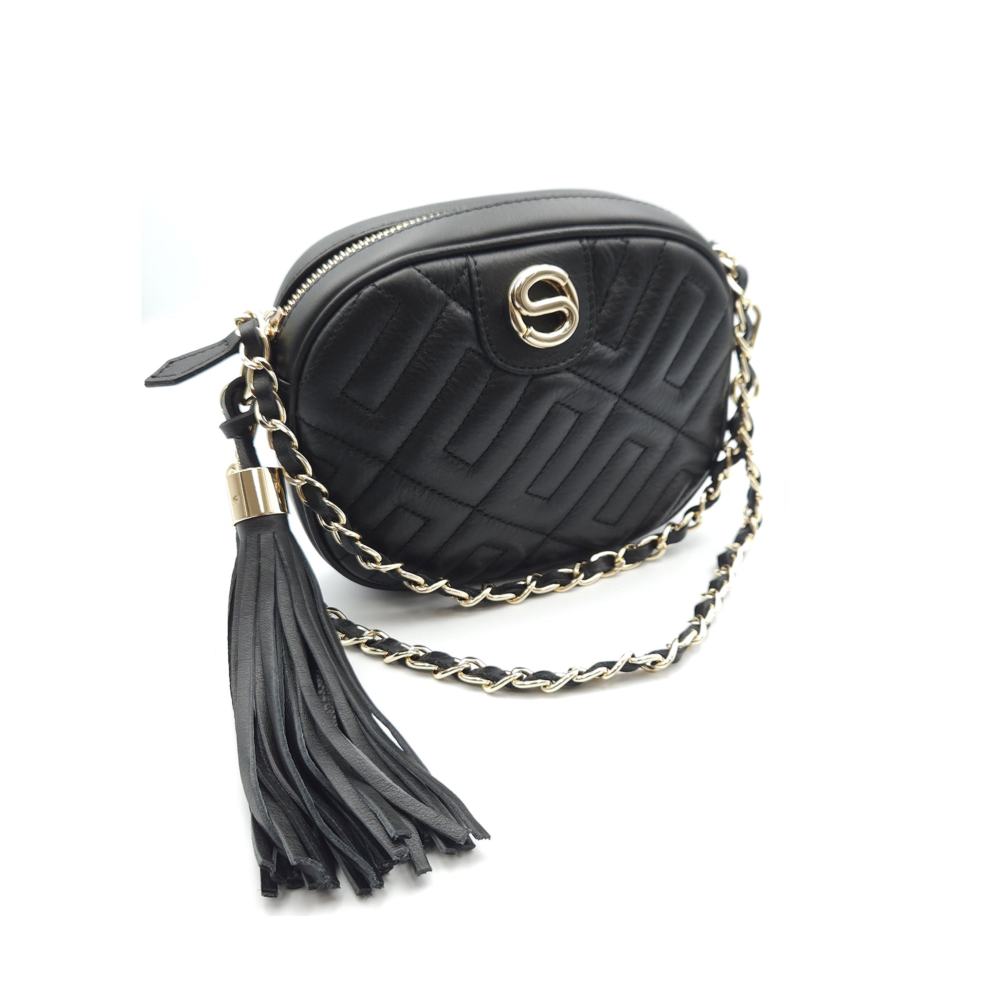 Mini crossbody trapuntata "I Santi" - 2024