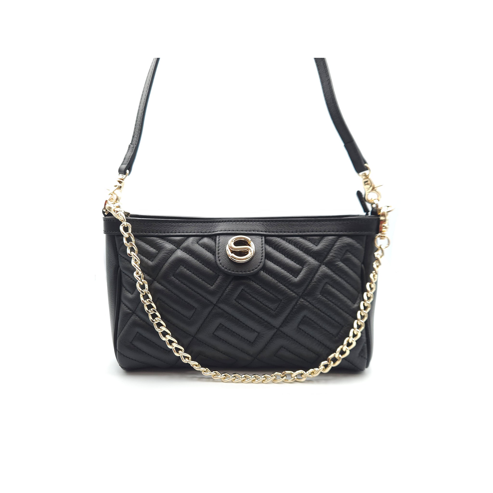Shoulder bag in pelle trapuntata - 2025