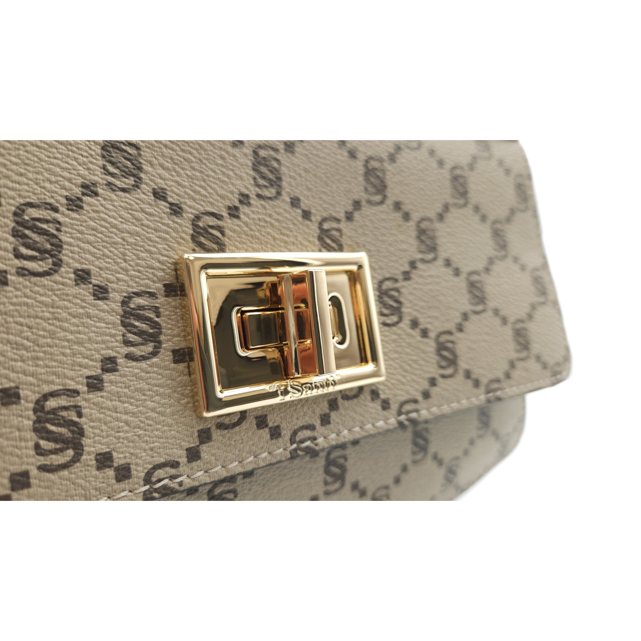 Borsa a Mano con Chiusura Turn-Lock "I Santi" - 2054