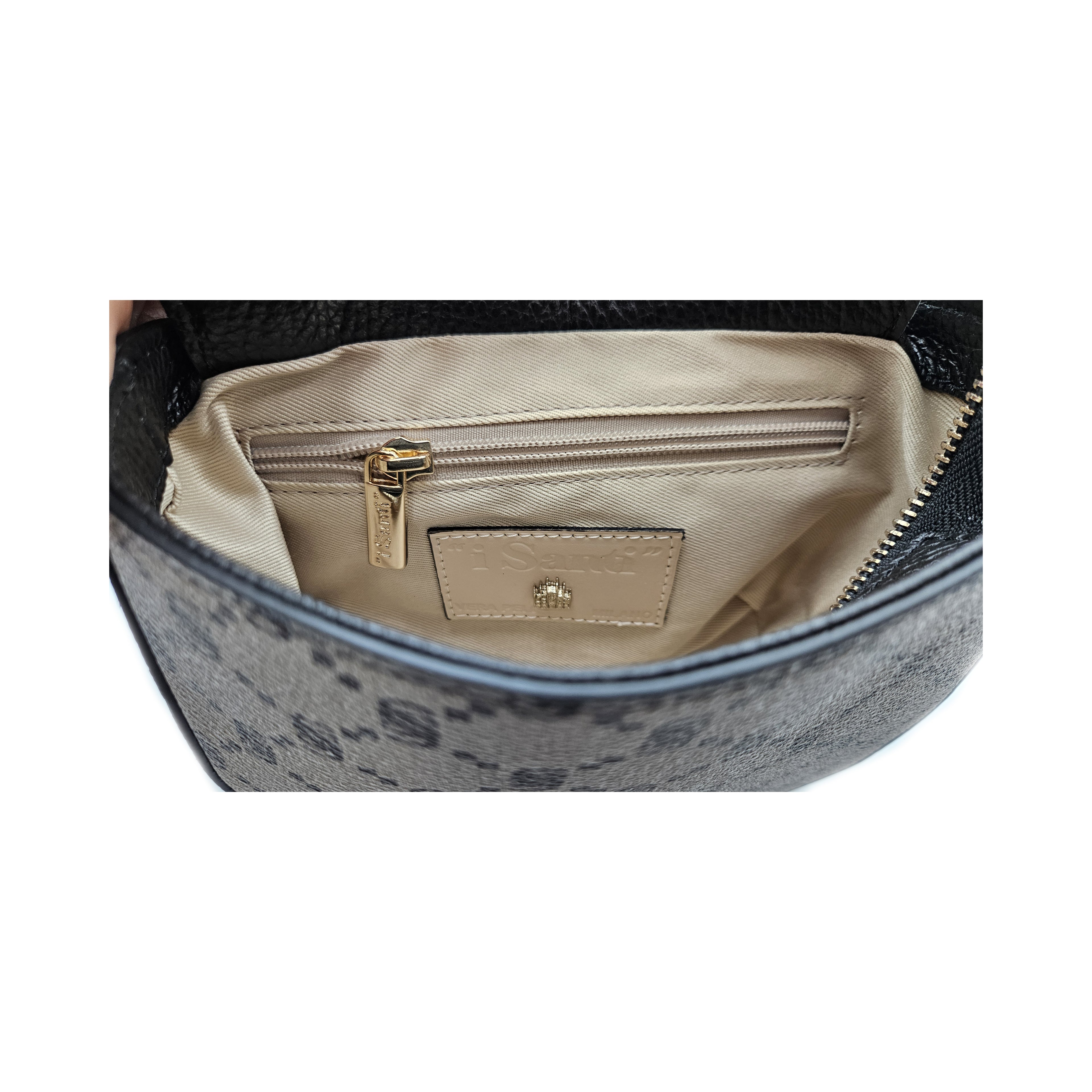 Pochette monogram con nappina e tracolla - 2020