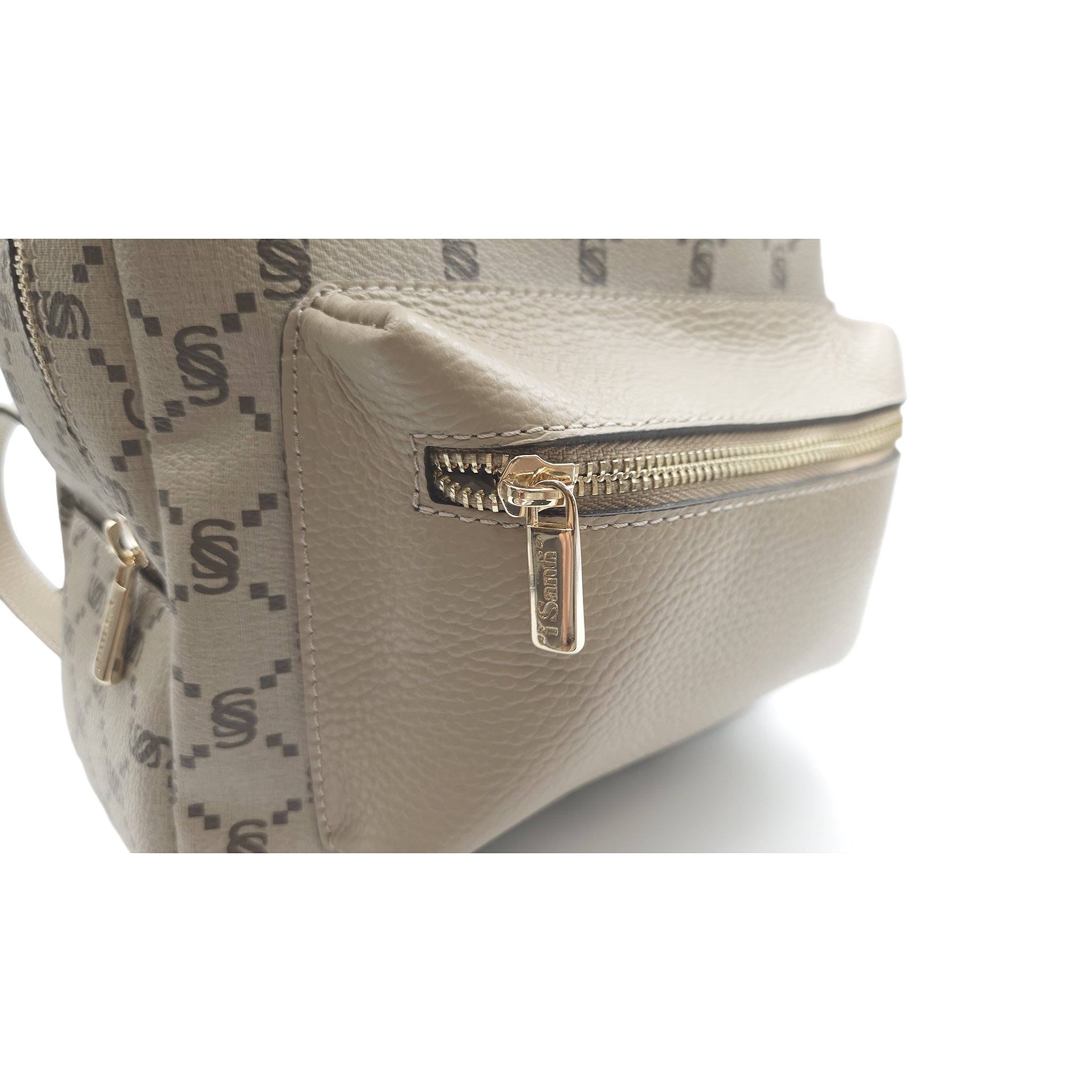 Zaino monogram con tasca frontale "I Santi" - 2040