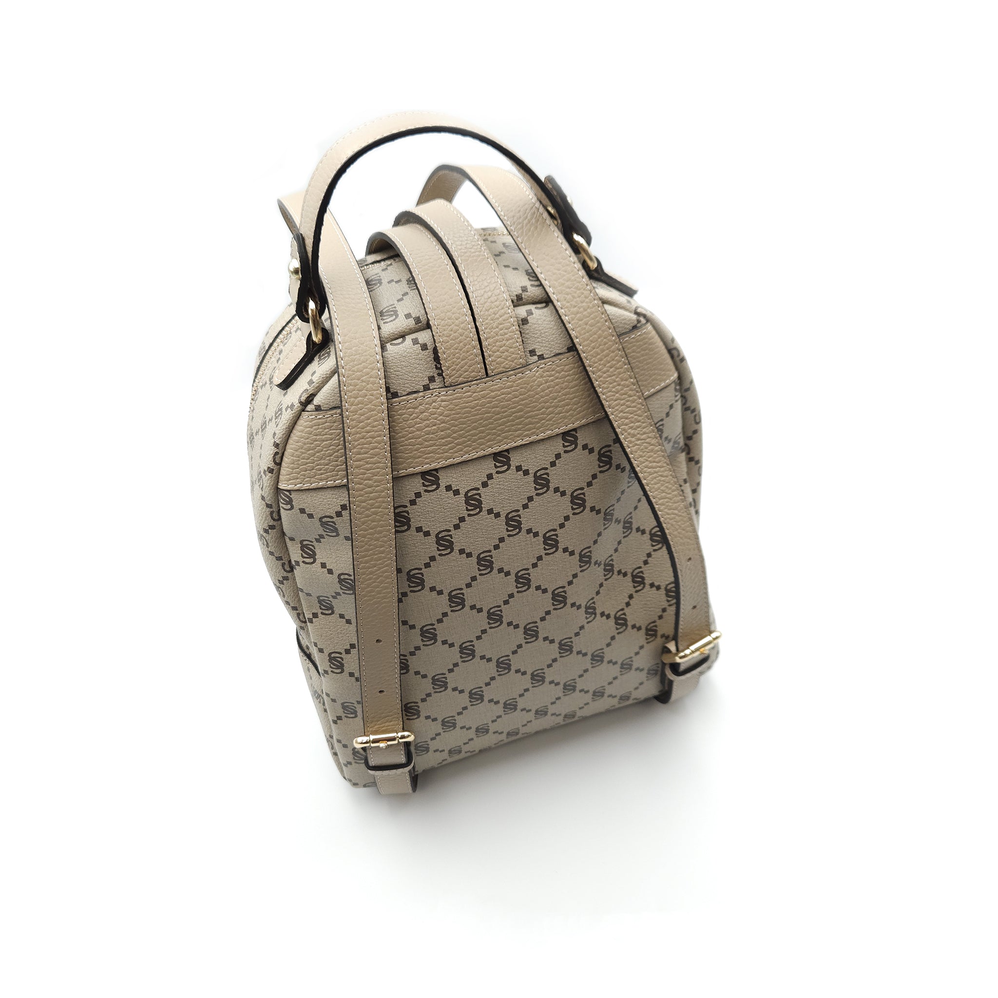 Zaino monogram con tasca frontale "I Santi" - 2040