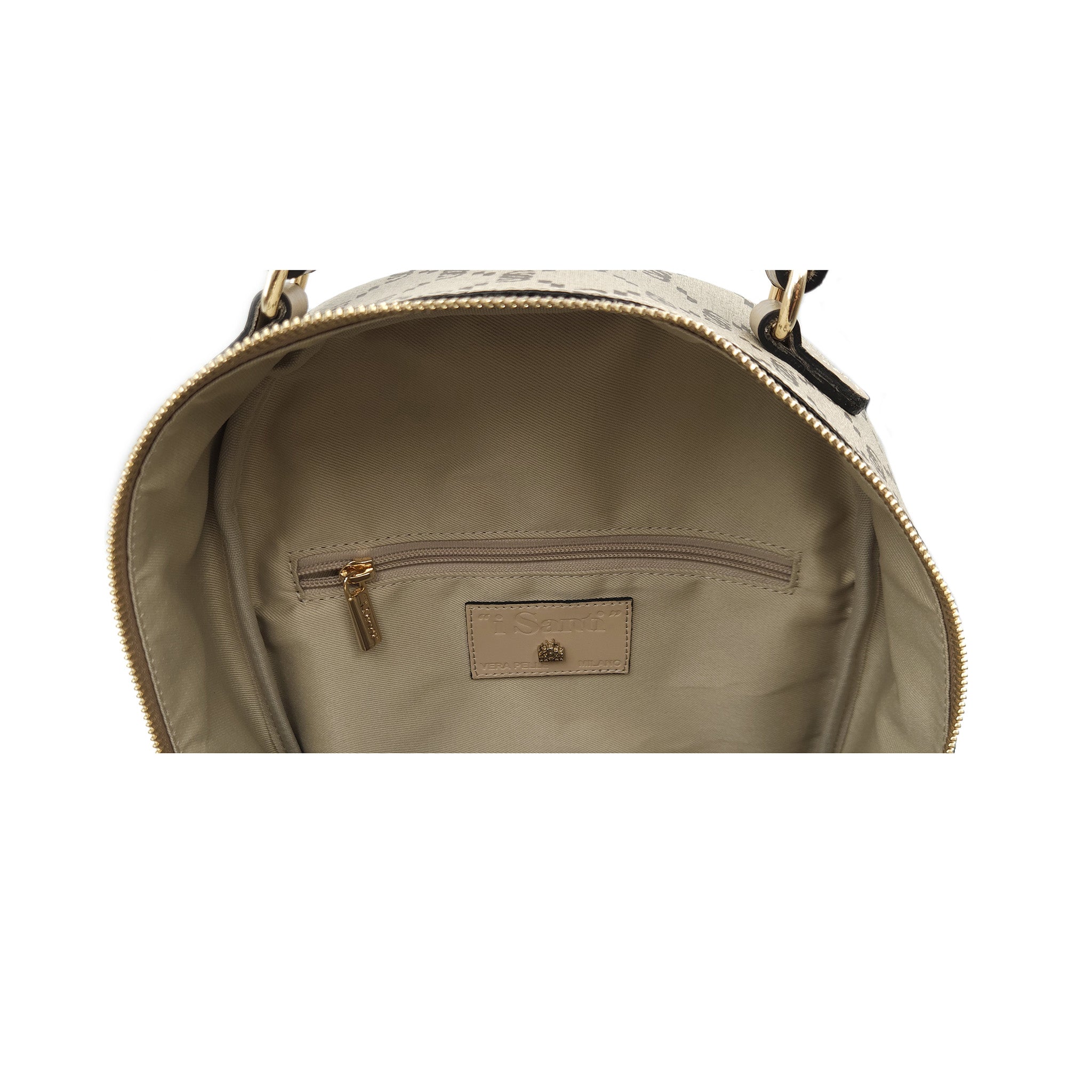 Zaino monogram con tasca frontale "I Santi" - 2040