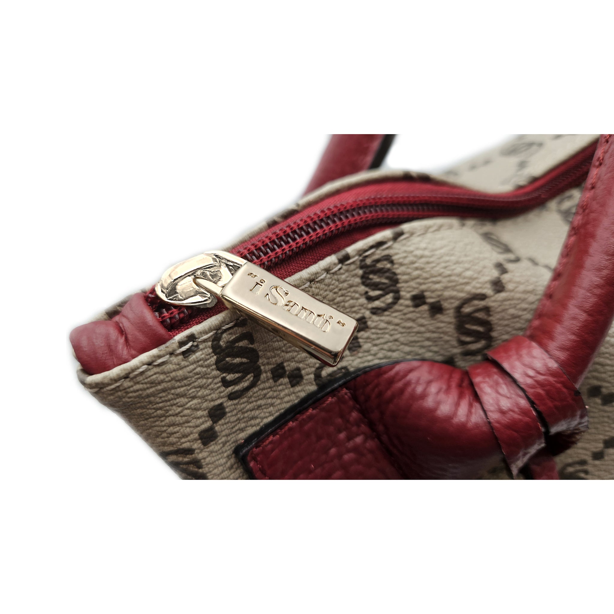 Borsa a spalla monogram "I Santi" con nappina - 2050