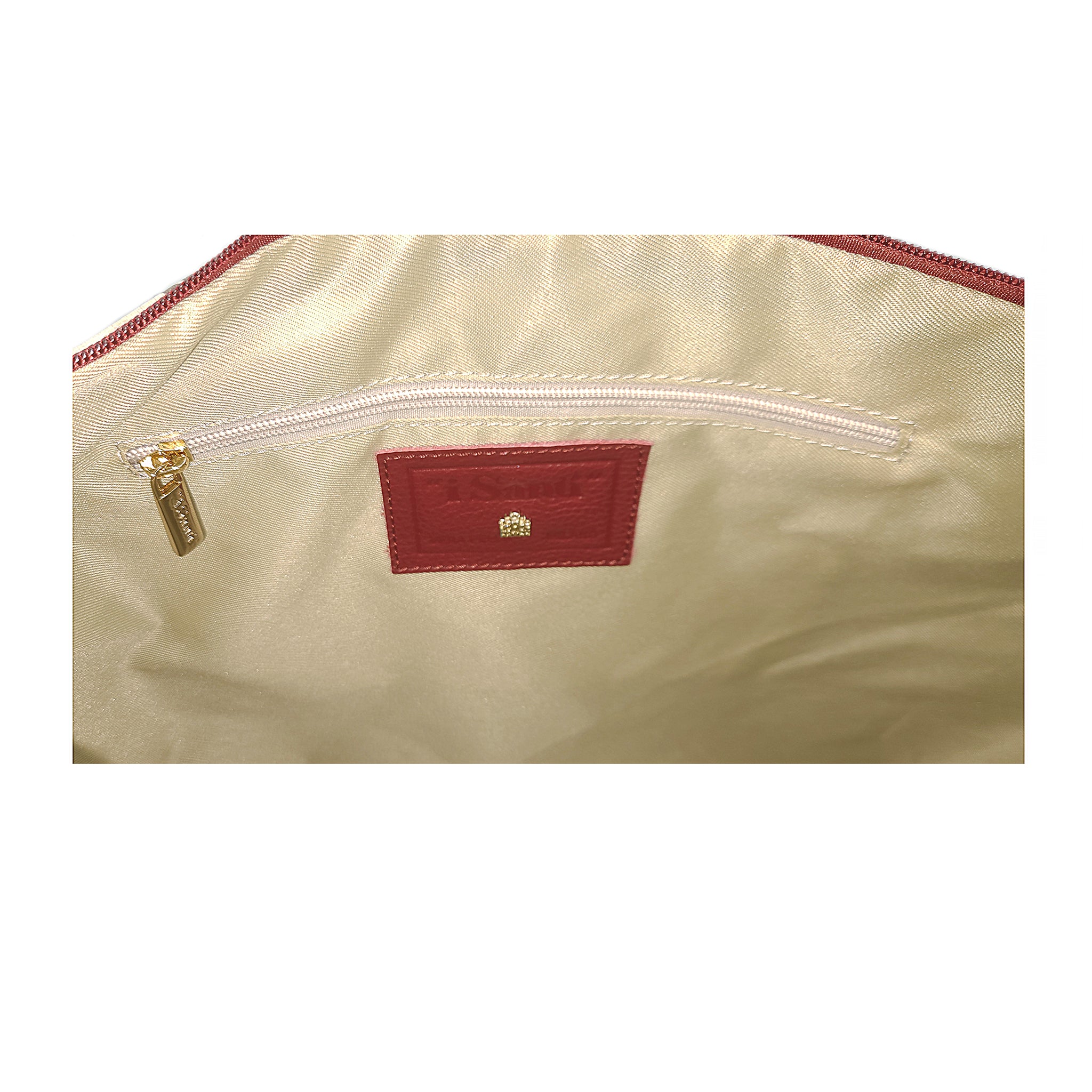 Borsa a spalla monogram "I Santi" con nappina - 2050