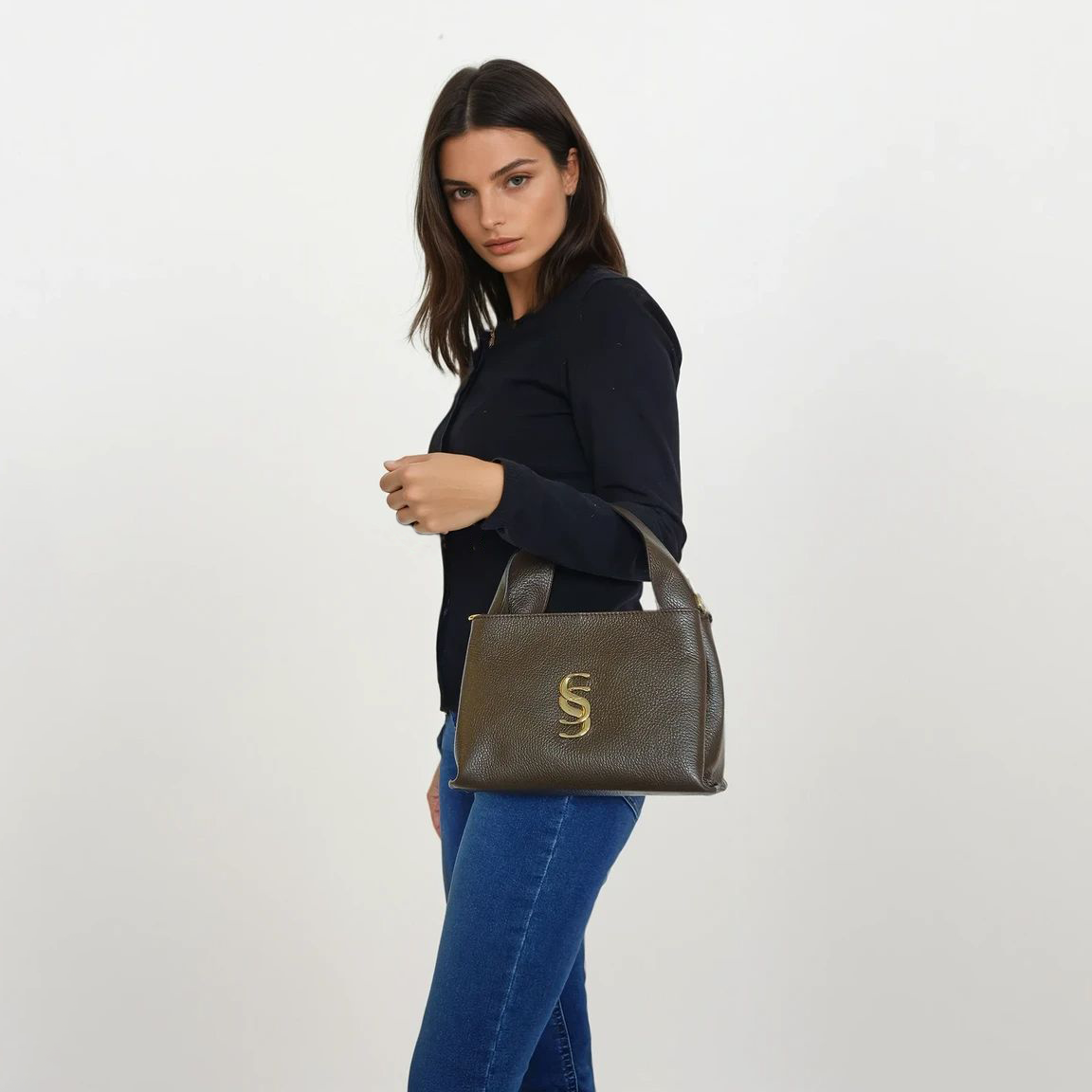 "I Santi" Borsa mini tote a mano - 2016