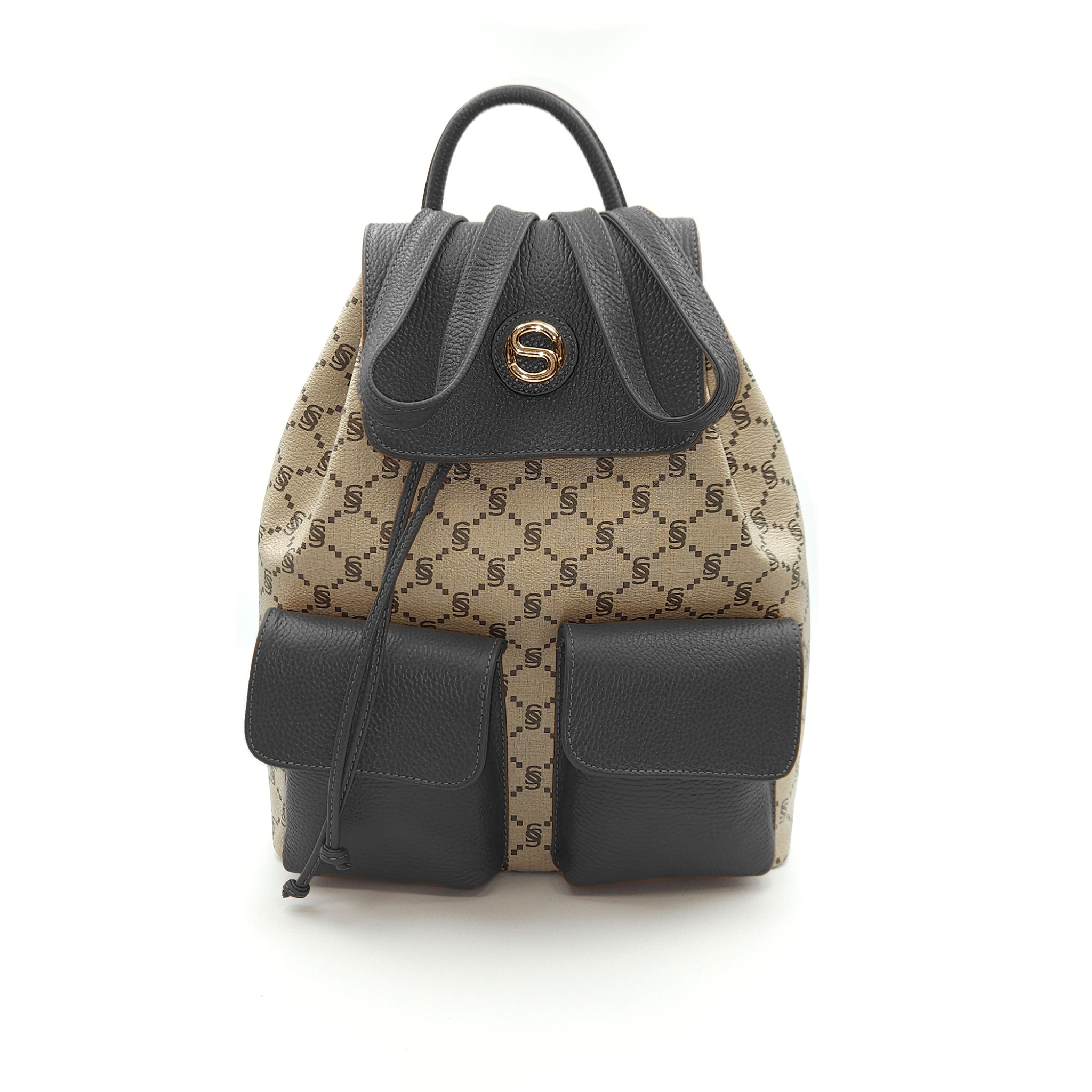 Zaino Monogram con tasche frontali - 2034