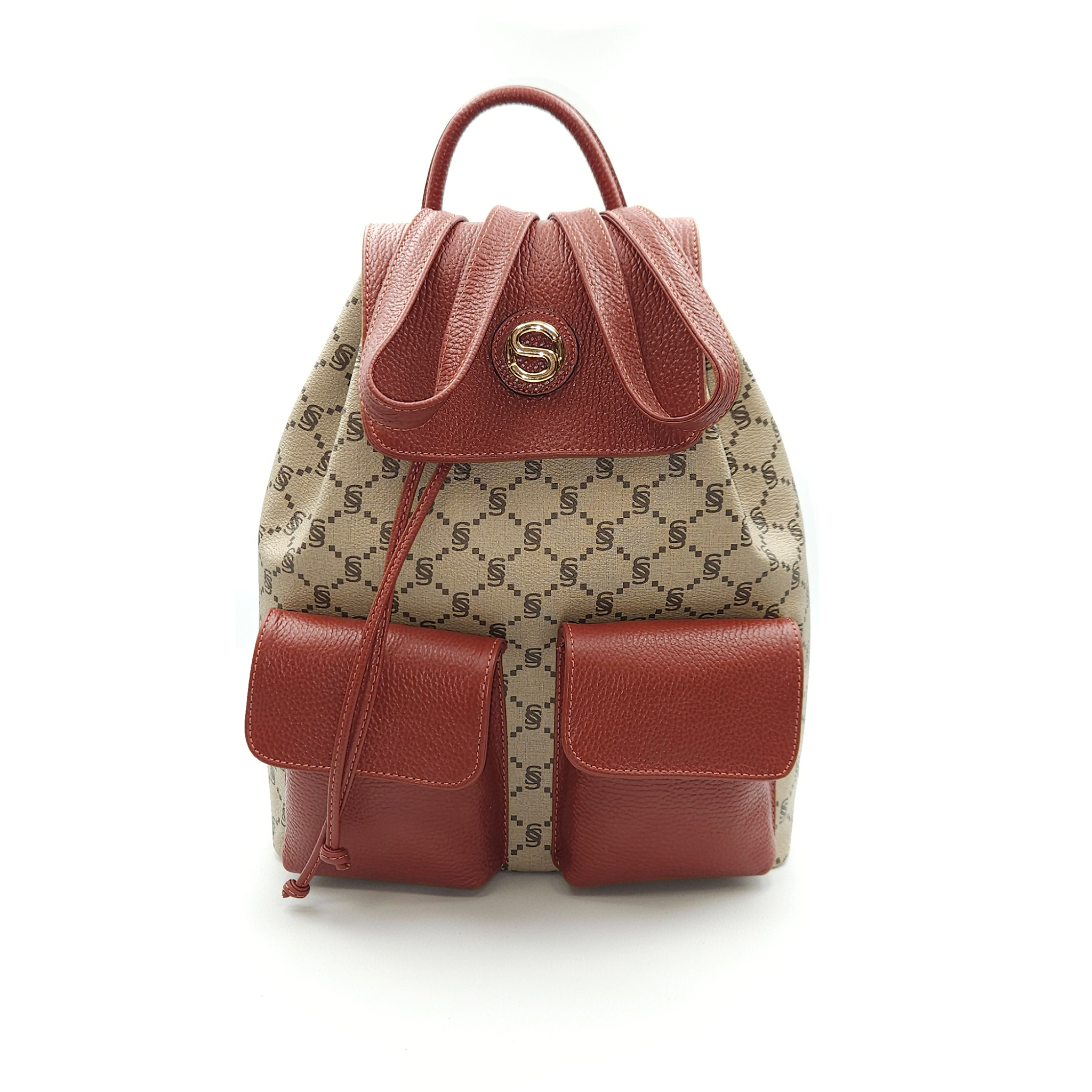 Zaino Monogram con tasche frontali - 2034