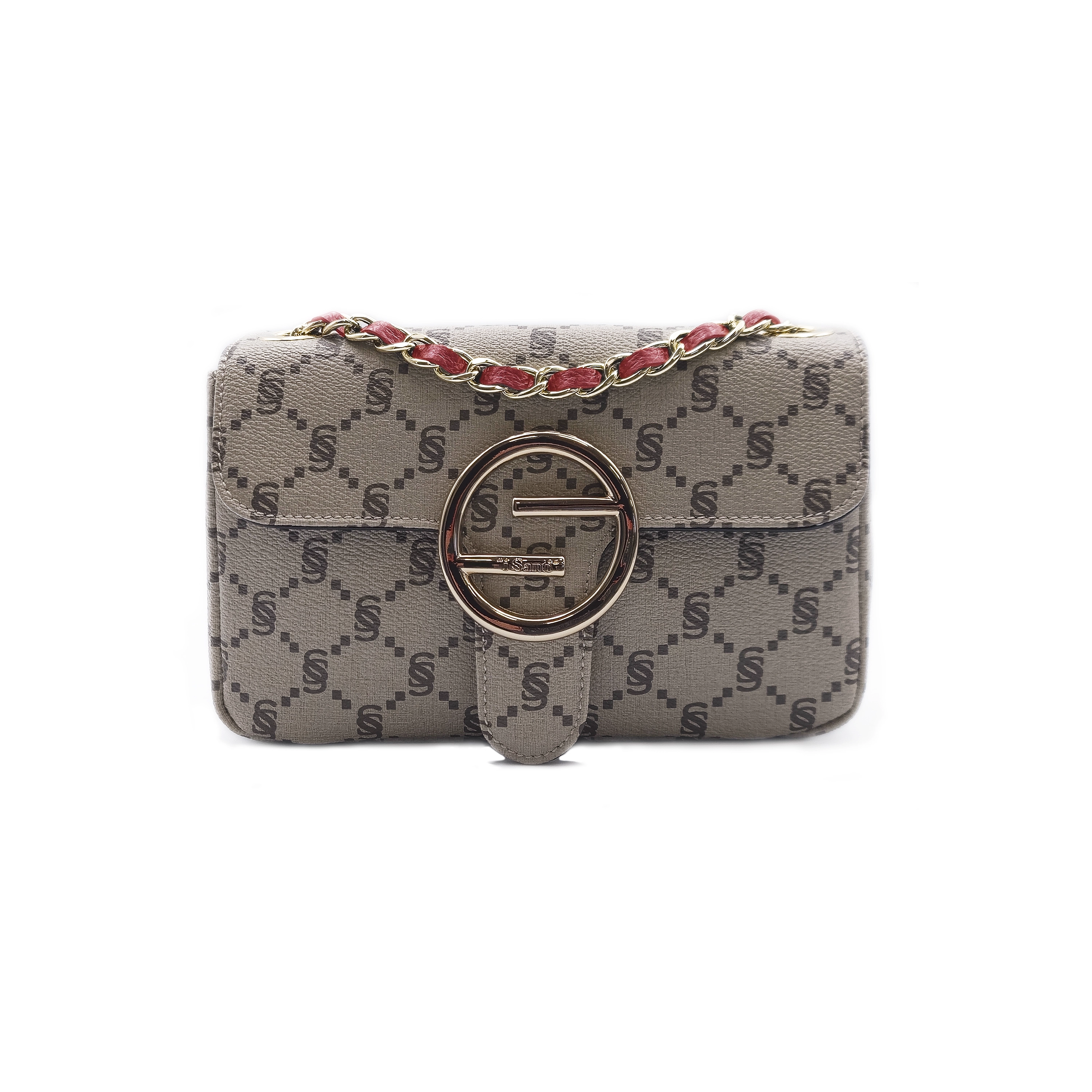 Borsa a spalla con catena  – Monogram “i Santi” - 2037