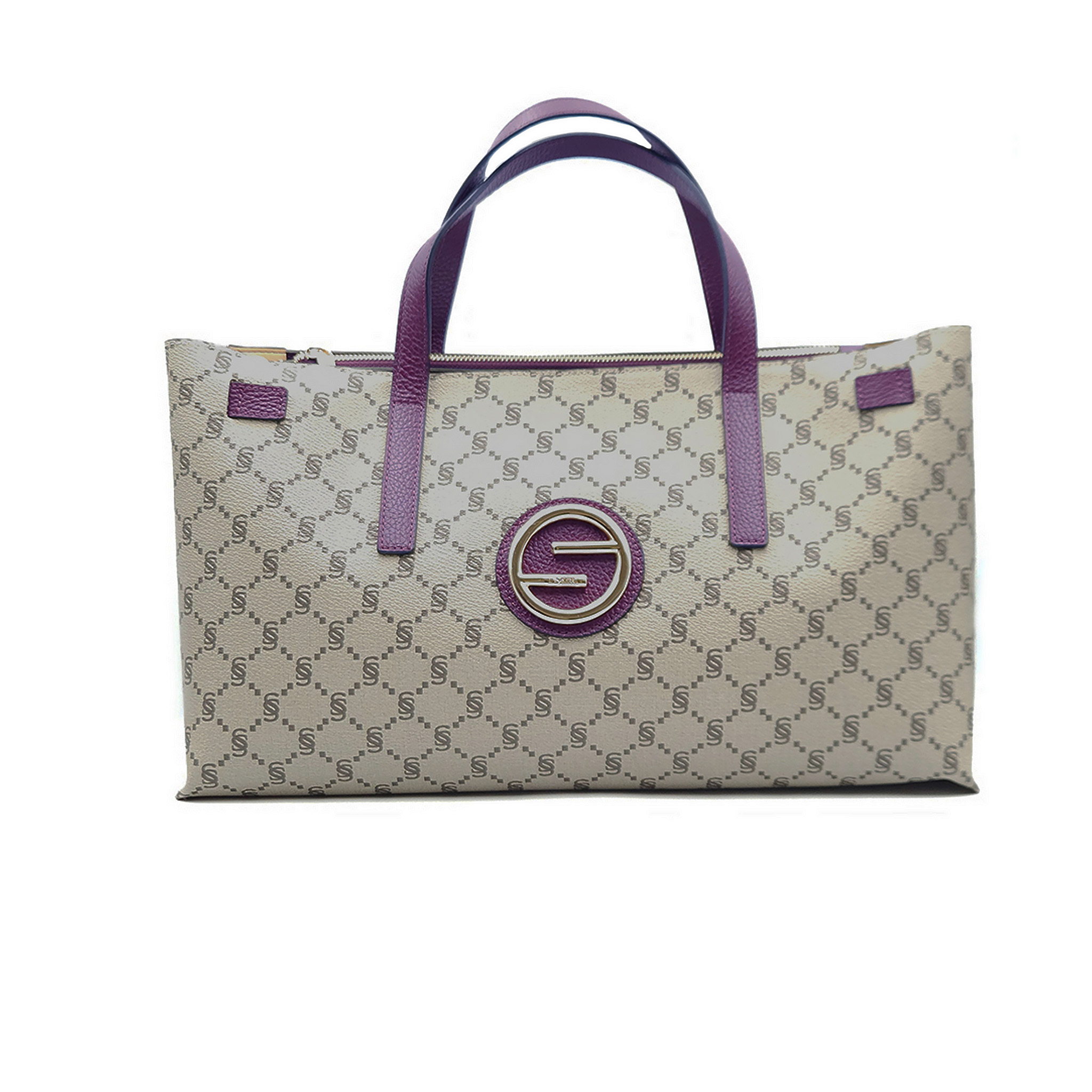 Big satchel monogram "i Santi" - 2056